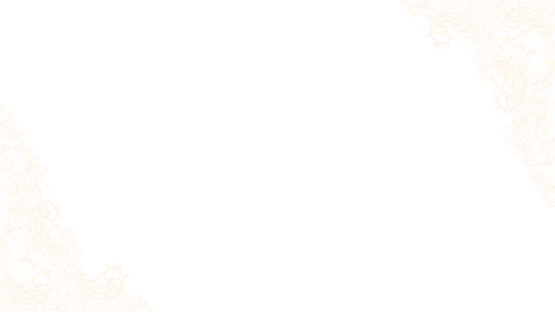 Decorative Off-White Lace Frame on Transparent Backdrop