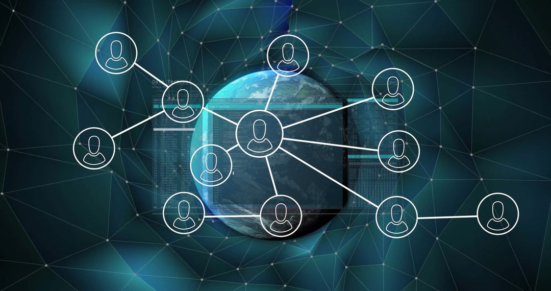 Global Networking Technology Over Earth Representation