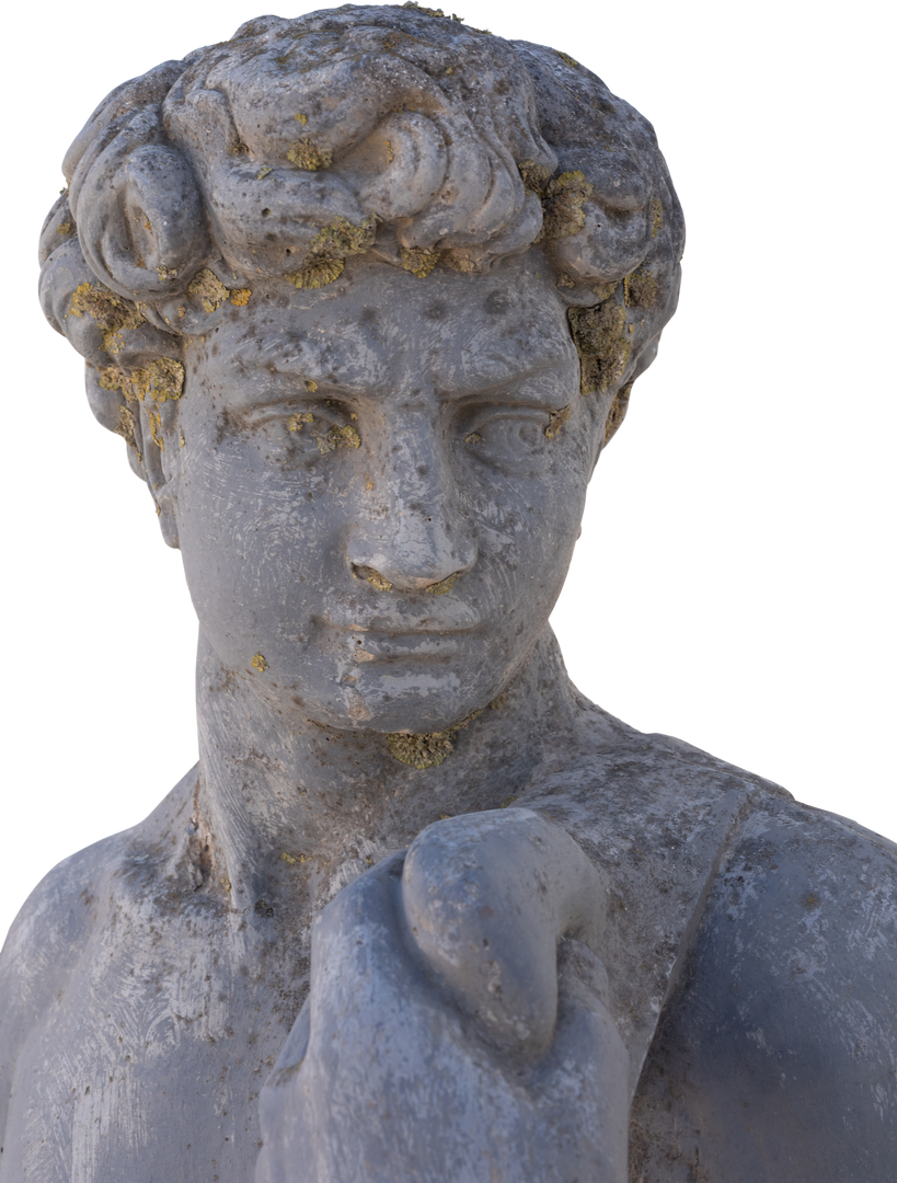 Weathered Bust of Ancient Classical Sculpture on Transparent Background - Download Free Stock Images Pikwizard.com