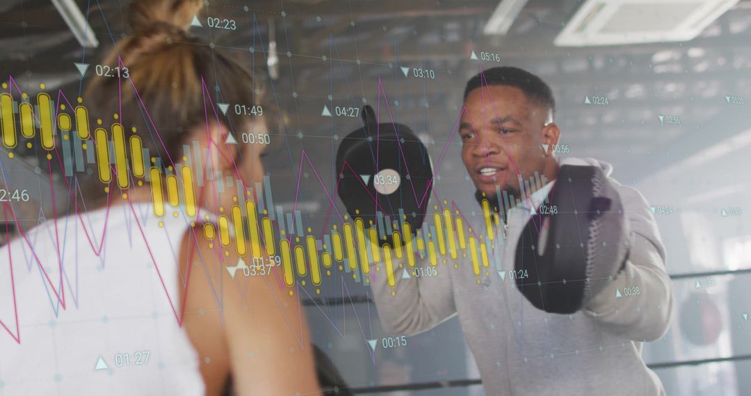 Mixed Reality Workout Merging Boxing Training with Financial Data