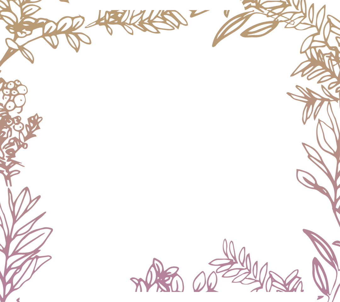 Elegant Leaf and Twig Frame on Transparent Background - Download Free Stock Images Pikwizard.com