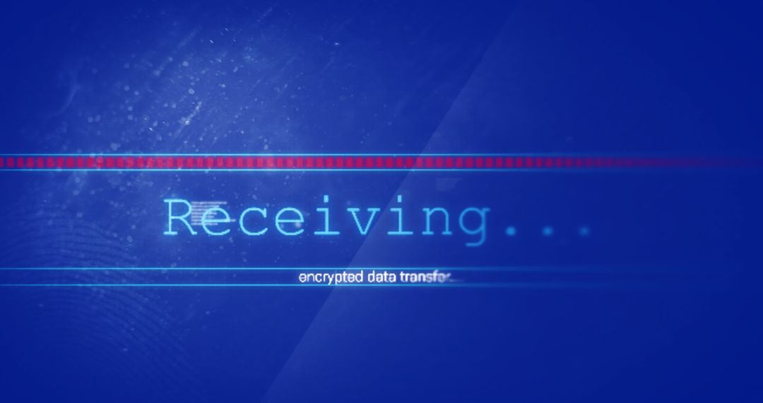 Encrypted Data Transfer Concept on Digital Interface - Free Images, Stock Photos and Pictures on Pikwizard.com