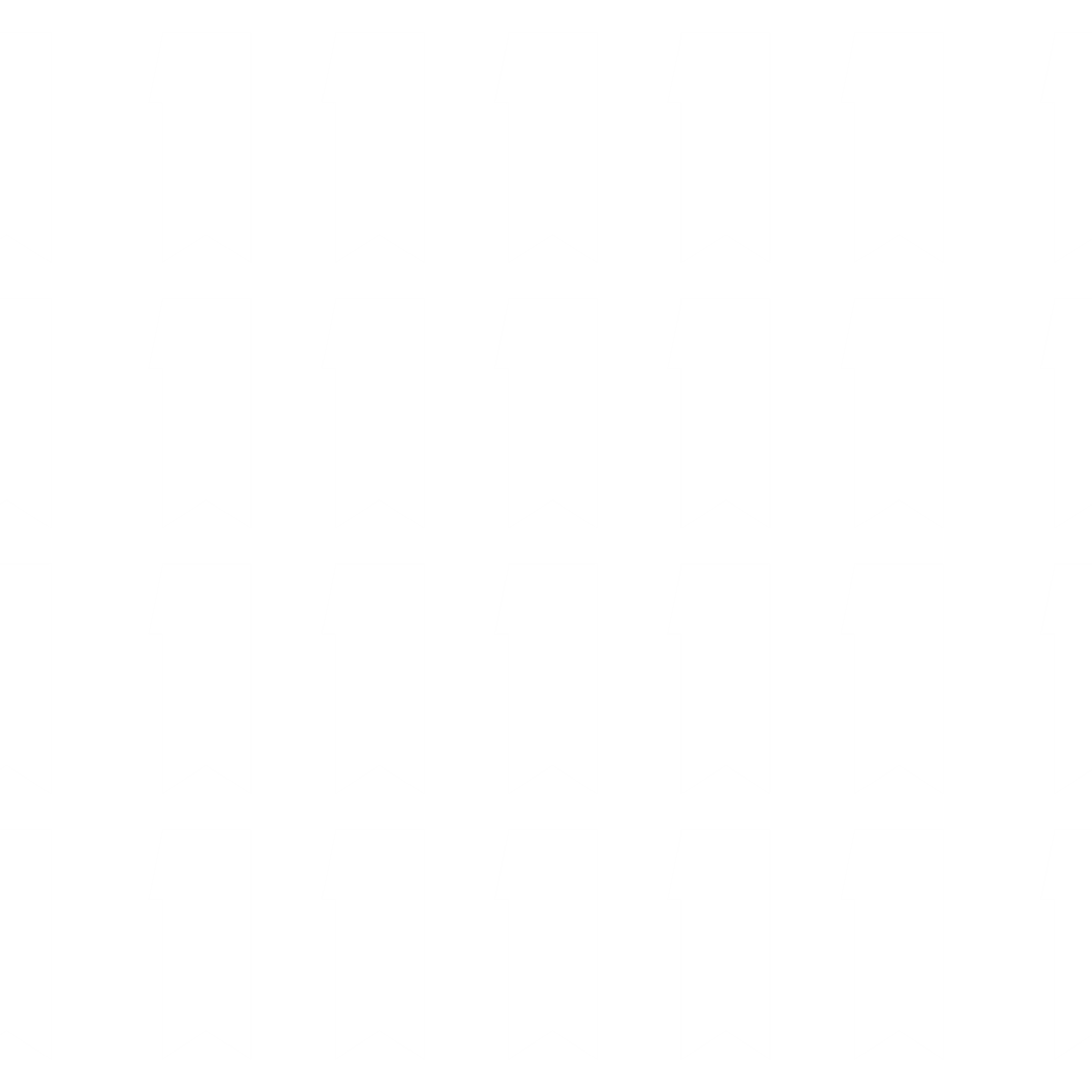 White Bookmark Pattern on Transparent Background for Digital Designs