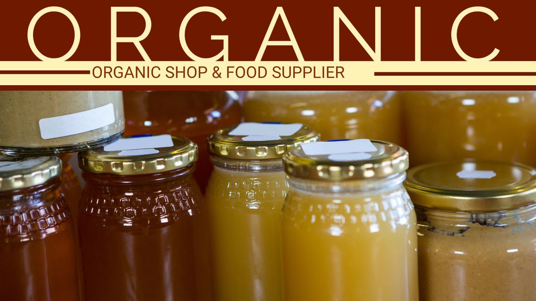 Organic Honey Jars for Healthy Eco-Friendly Living