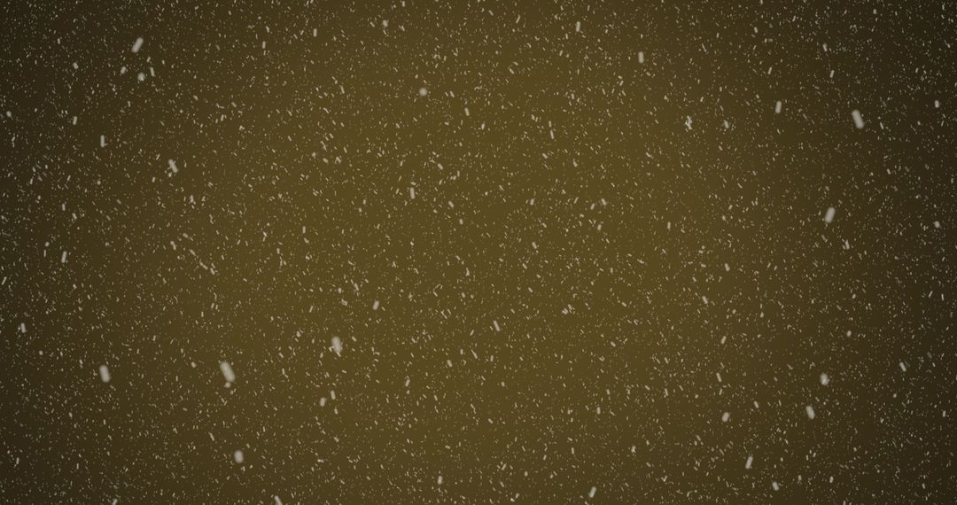 Falling Snowflakes on Brown Background Creating Winter Elegance