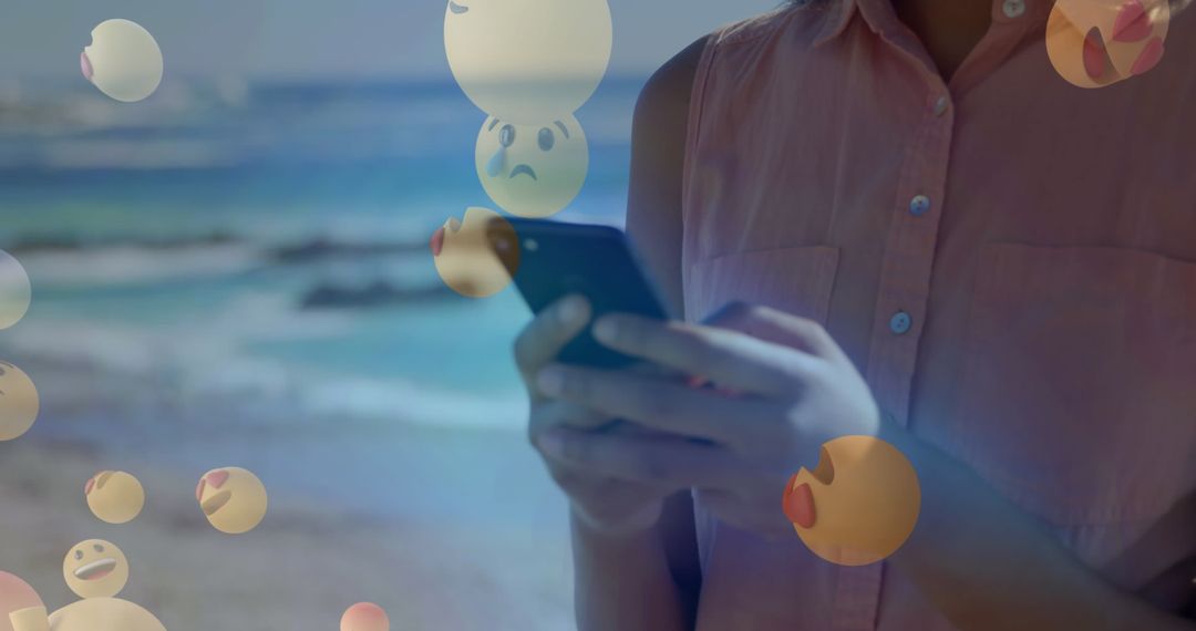 Social Media Interaction with Emoticons by Beachside