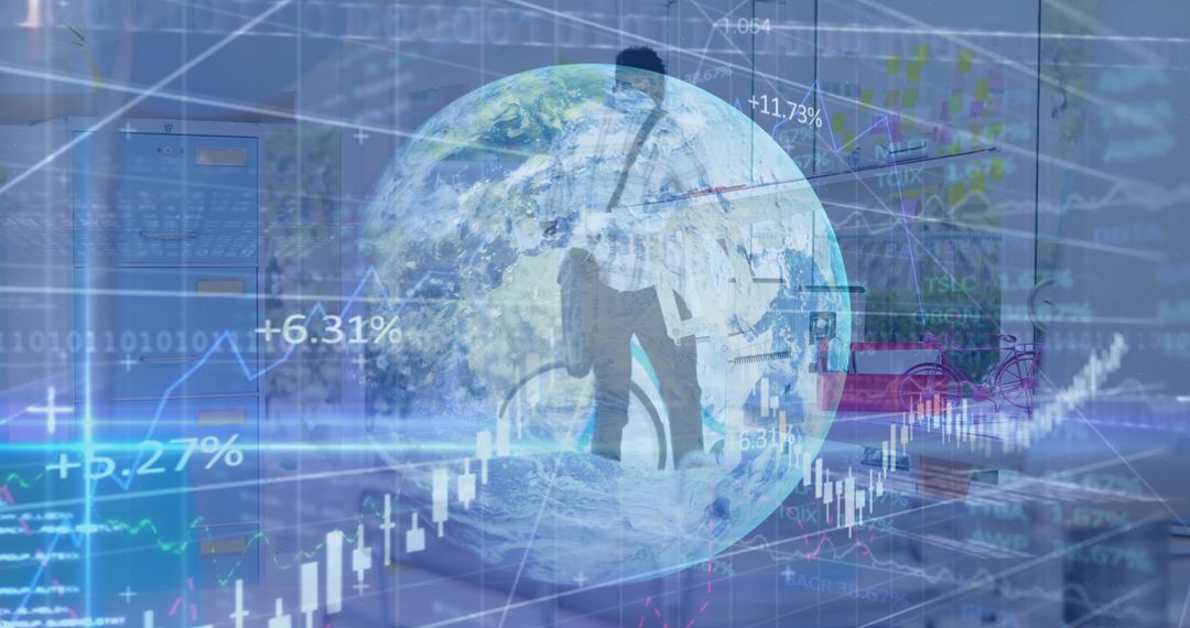 Global Business Analytics and Digital Innovation Concept