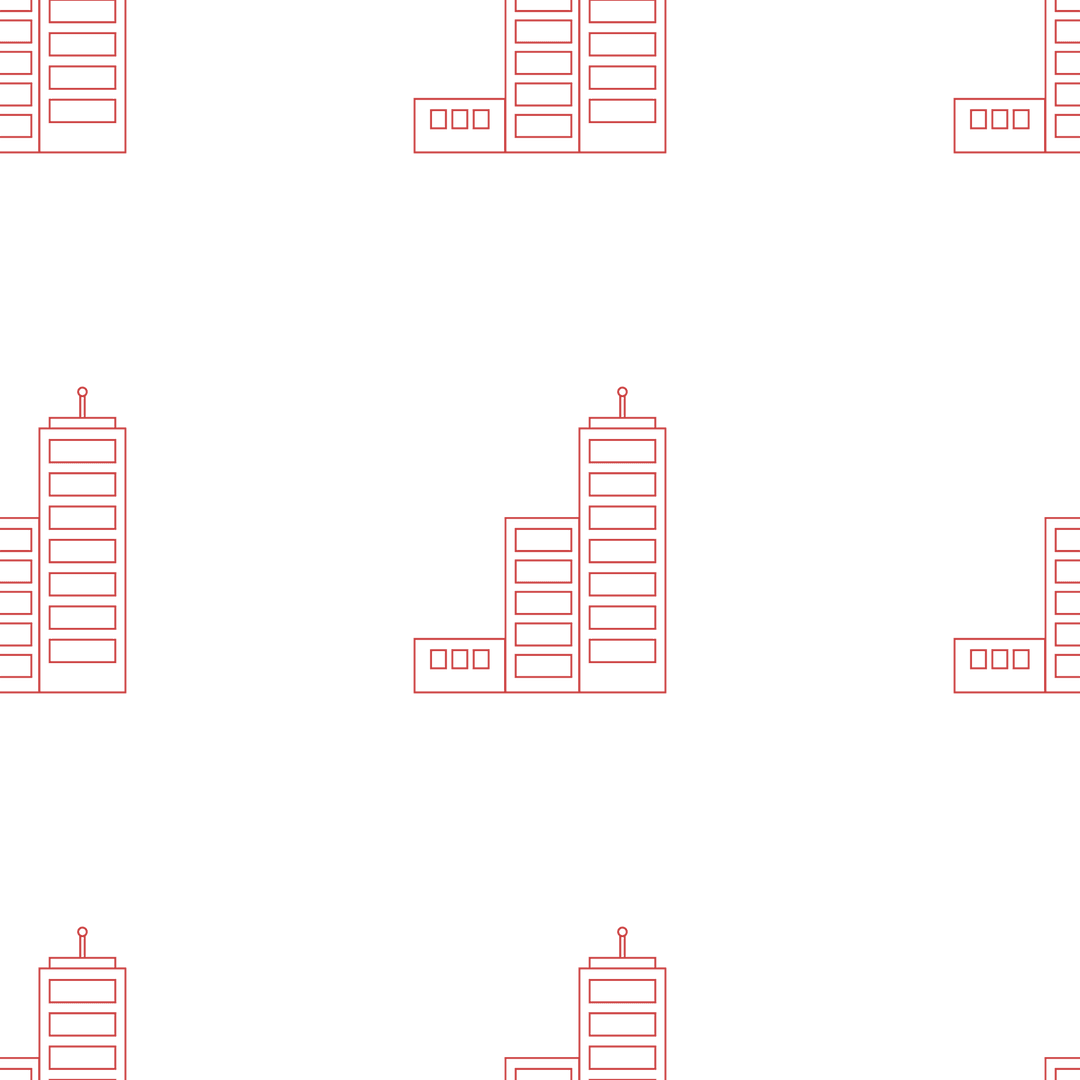Seamless Red Building Pattern on Transparent - Download Free Stock Images Pikwizard.com