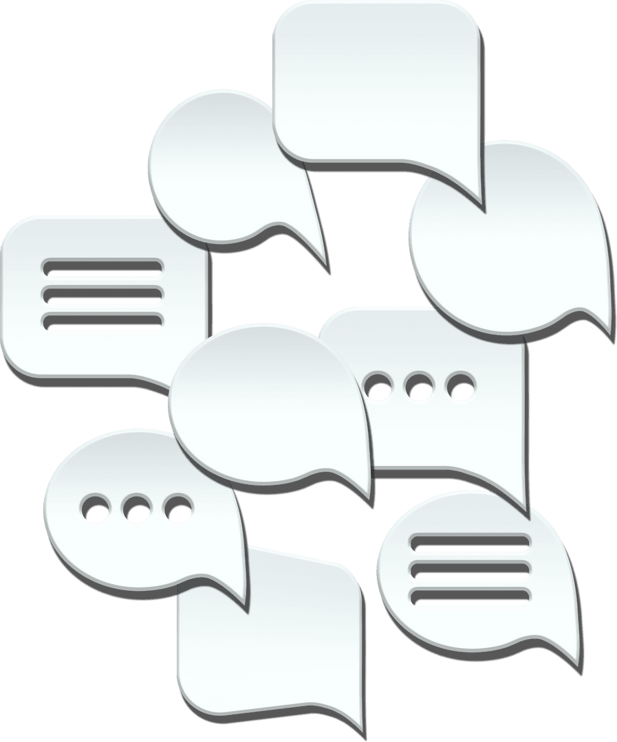 Transparent Speech Bubbles Vector Design Elements - Download Free Stock Images Pikwizard.com