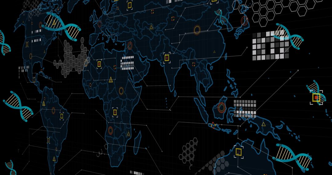 Global Digital Genetics and Data Visualization
