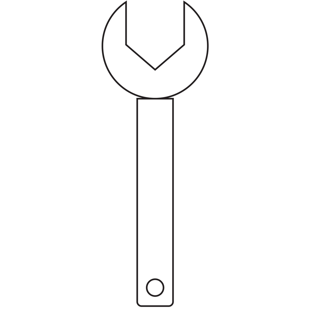 Digital Wrench Symbol on Transparent Background for Work and Repair Concepts - Download Free Stock Images Pikwizard.com