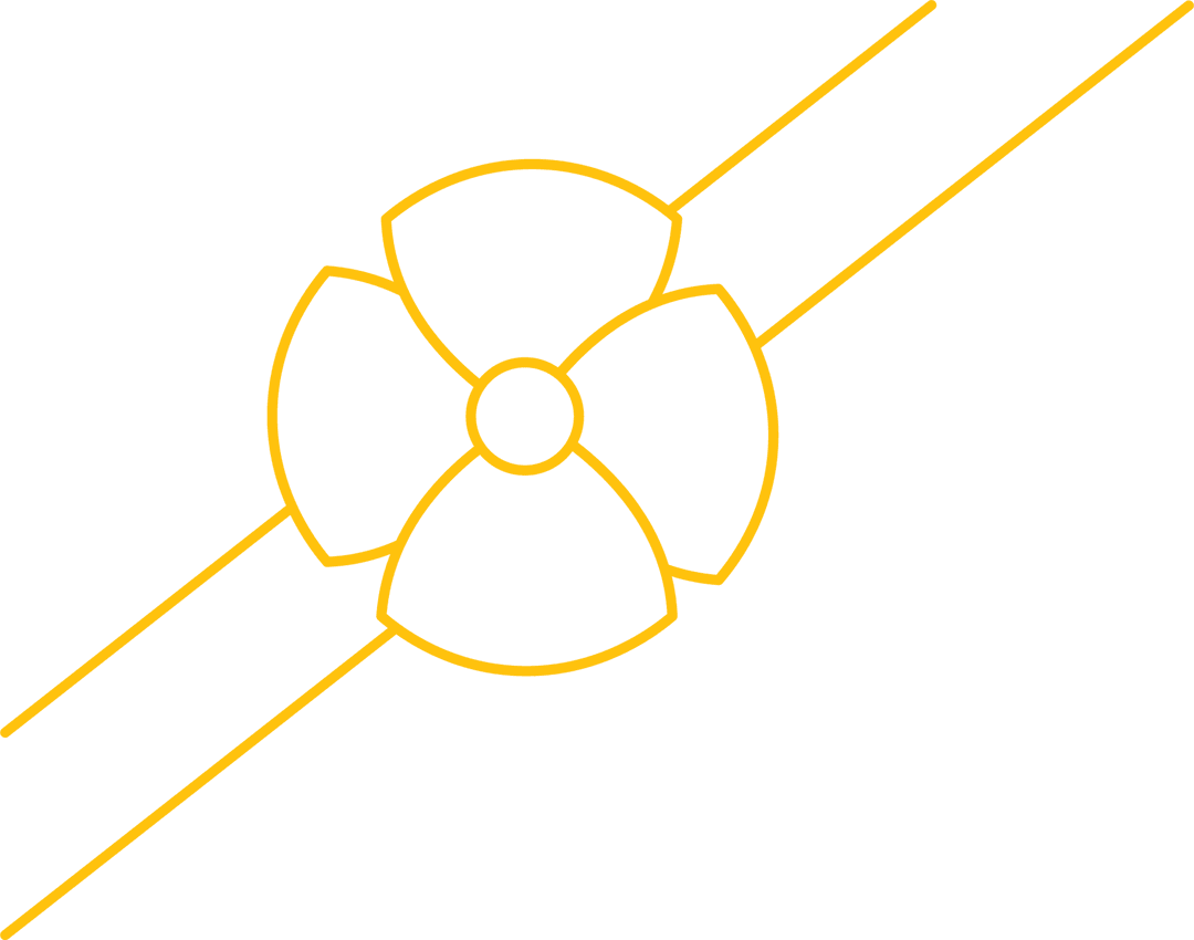 Yellow Ribbon and Bow Tie on Transparent Background for Celebrations