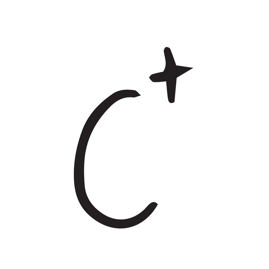 Transparent C Plus Design on Creative Background