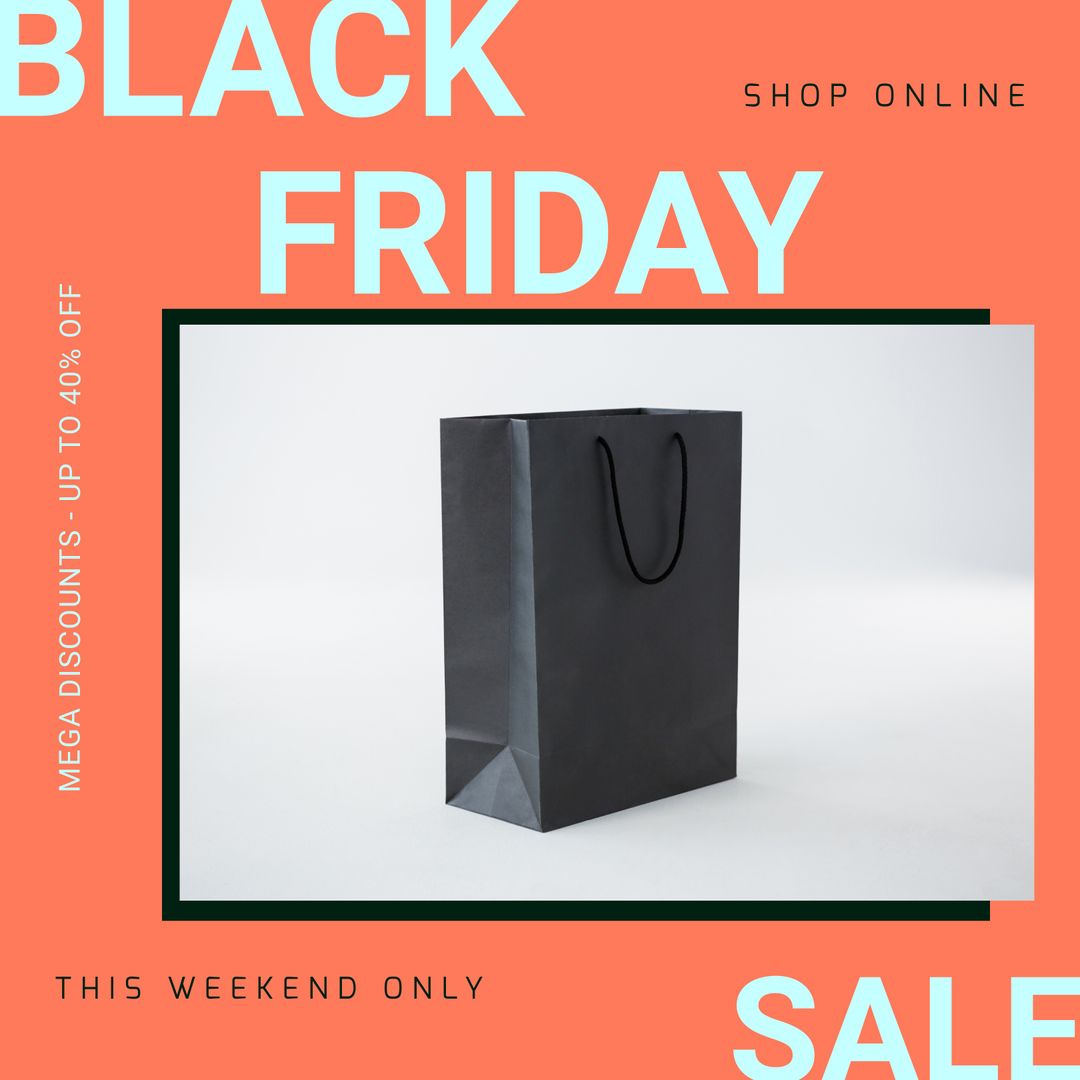 Minimalist Black Friday Sale Promotion Banner