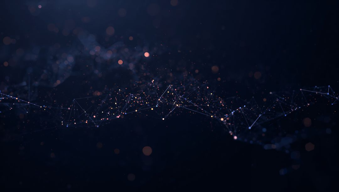 Glowing Neural Network Mesh Connecting Luminous Nodes in Dark Digital Cosmic Grid