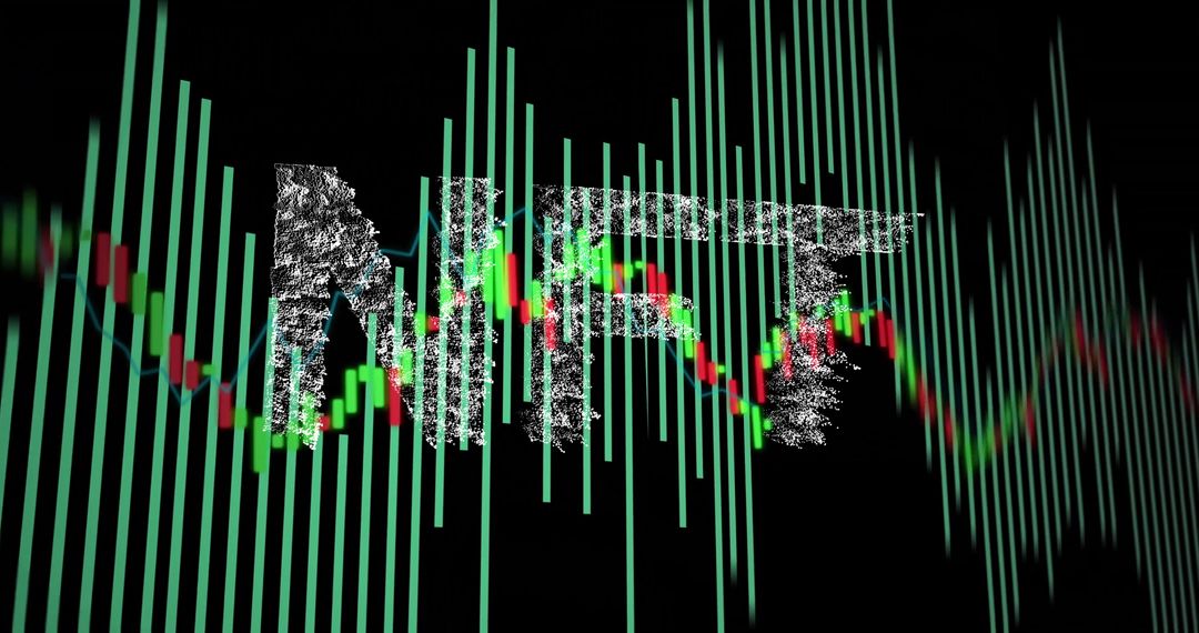 Dynamic NFT Display with Digital Trading Finance Analytics