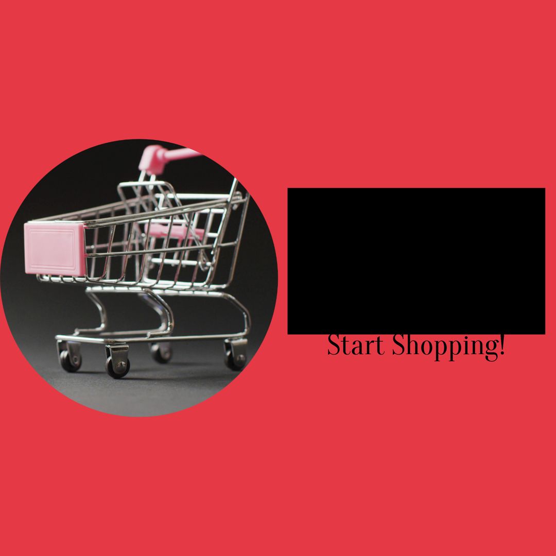 Shopping Cart and Promotional Start Shopping Banner