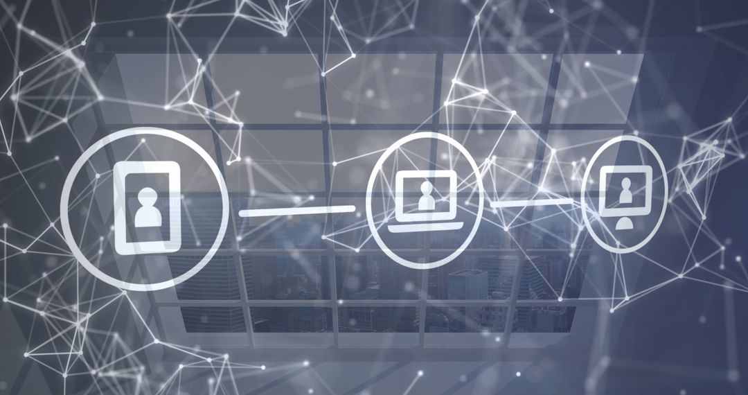 Digital Communication Network with User Profiles