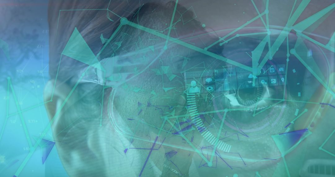 Augmented Reality Data Visualization On Tech Innovation Glasses