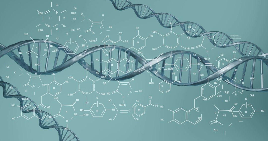 Digital DNA Double Helix with Science Data Schemes