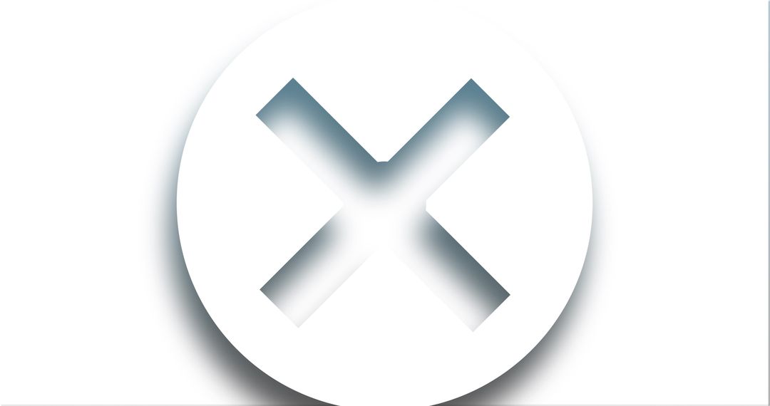 Abstract White Circles with Cross Spinning