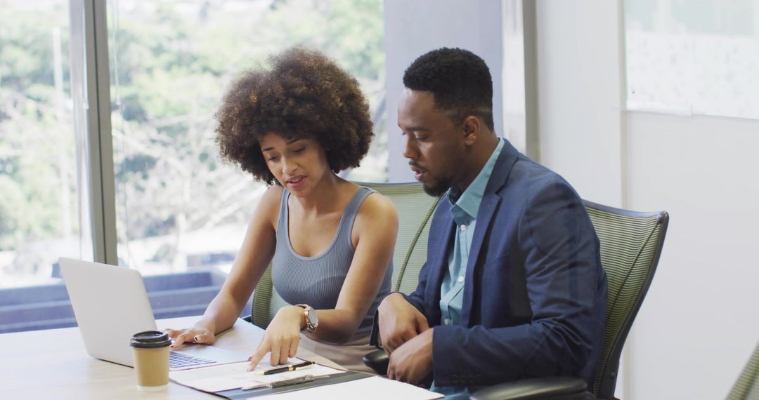 Collaborative Meeting of Business Colleagues Analyzing Data