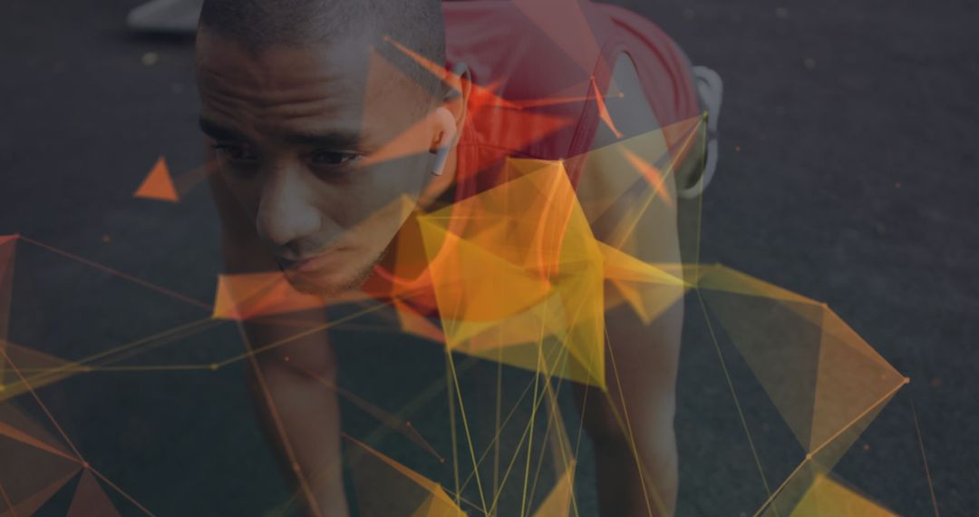 Dynamic Runner Position with Digital Network Overlay