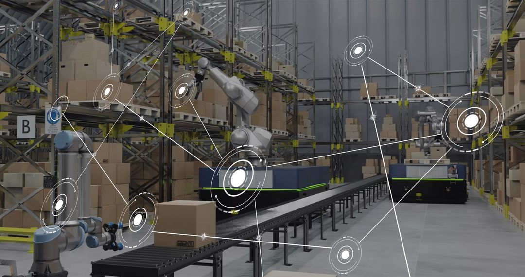 Innovative Robotic Automation in Modern Warehouse
