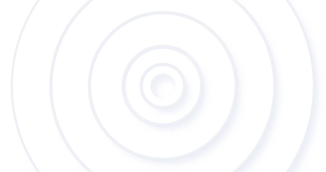 White Concentric Circles with Pulsating Motion