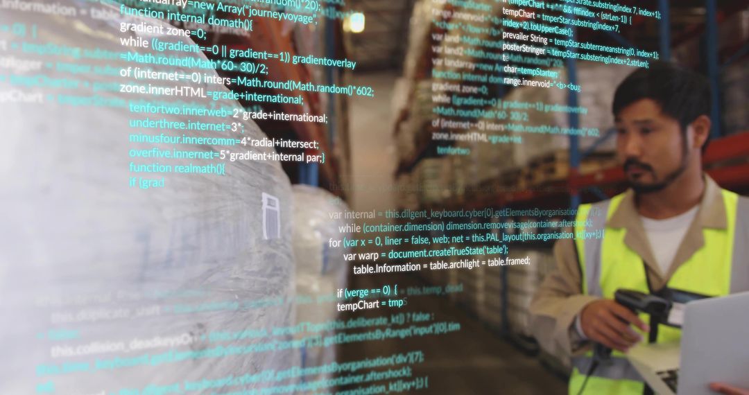 Warehouse Inventory Management Operator Using Technology Solutions