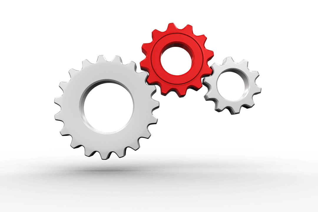 transparent gears and cogs symbolizing teamwork and efficiency - Download Free Stock Images Pikwizard.com