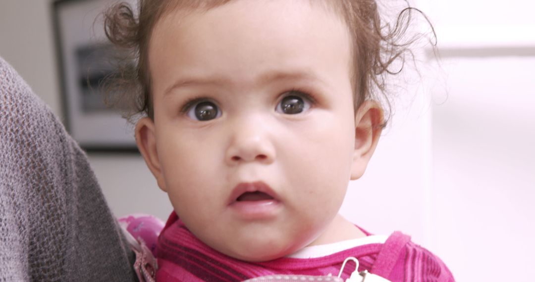 Cute Baby with Innocent Expression