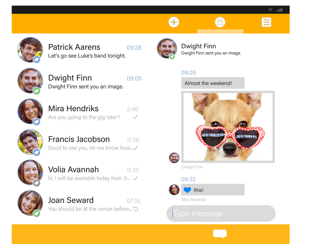 Chat Interface Transparent Background, Messaging Concept - Download Free Stock Images Pikwizard.com