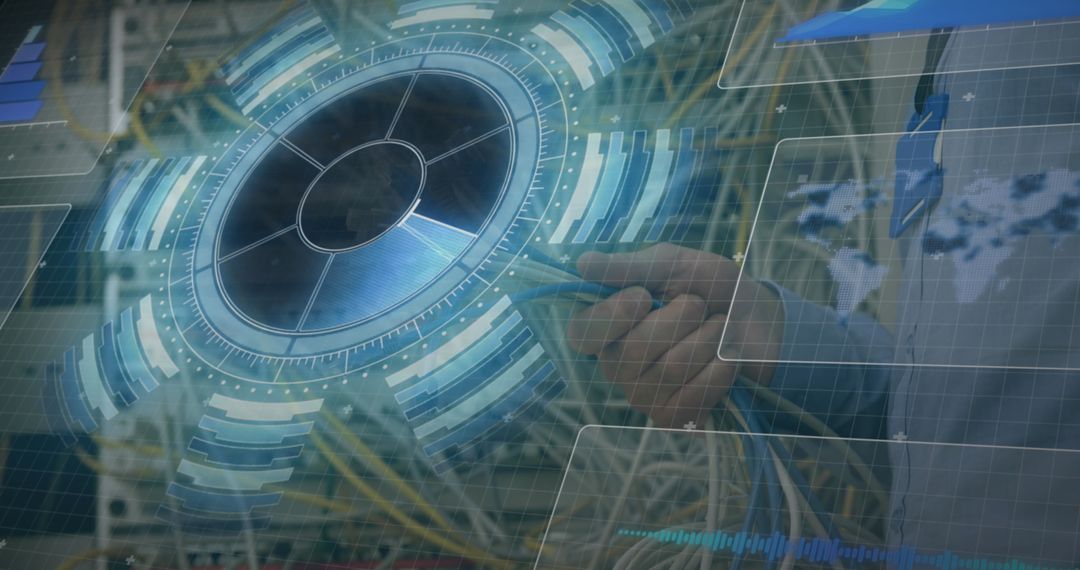 Digital Data Interface with Server Room Inspection