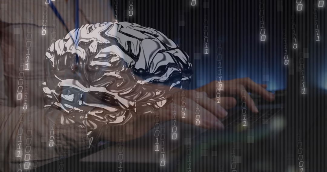 Digital Brain Processing at High-Tech Server Room