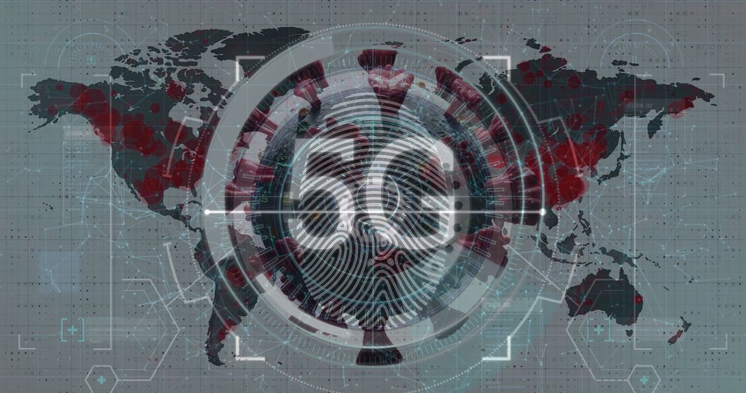 5G Connectivity Overworld Map with Tech Interface