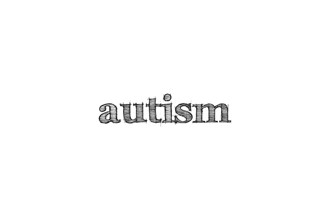 Transparent Text Graphic: Autism Awareness on Transparent Background