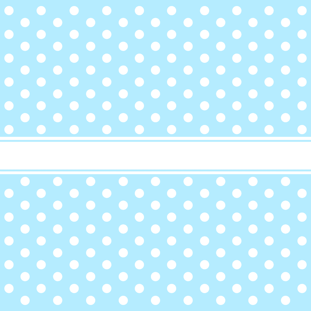 Transparent Blue and White Polka Dot Pattern for Design Projects