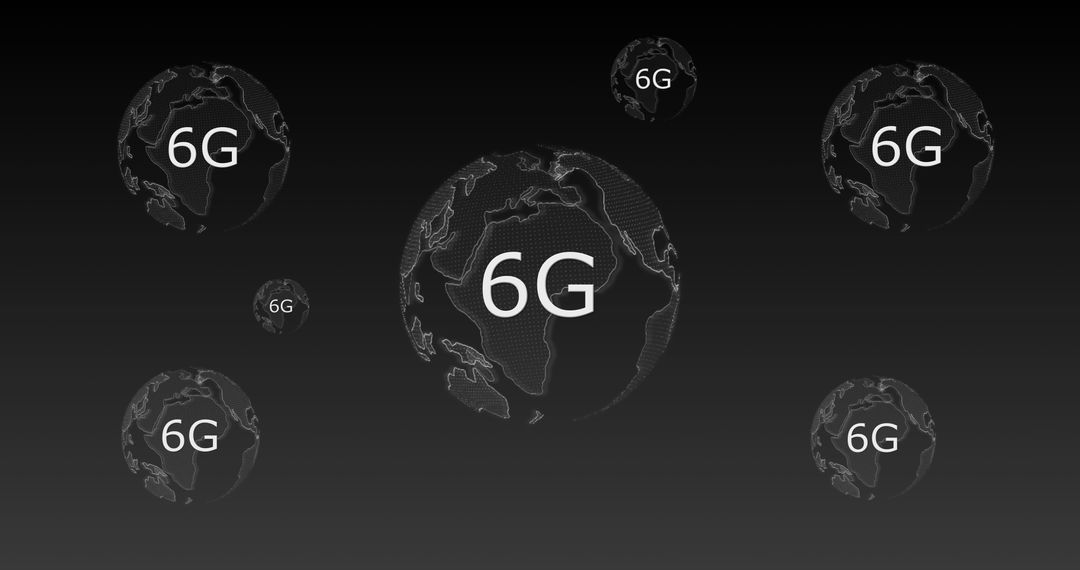Digital Visualization of 6G Globe Connectivity