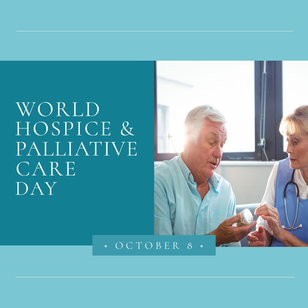 World Hospice and Palliative Care Day with Doctor and Patient Discussion