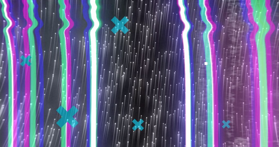 Futuristic Data Streams with Digital Light Trails