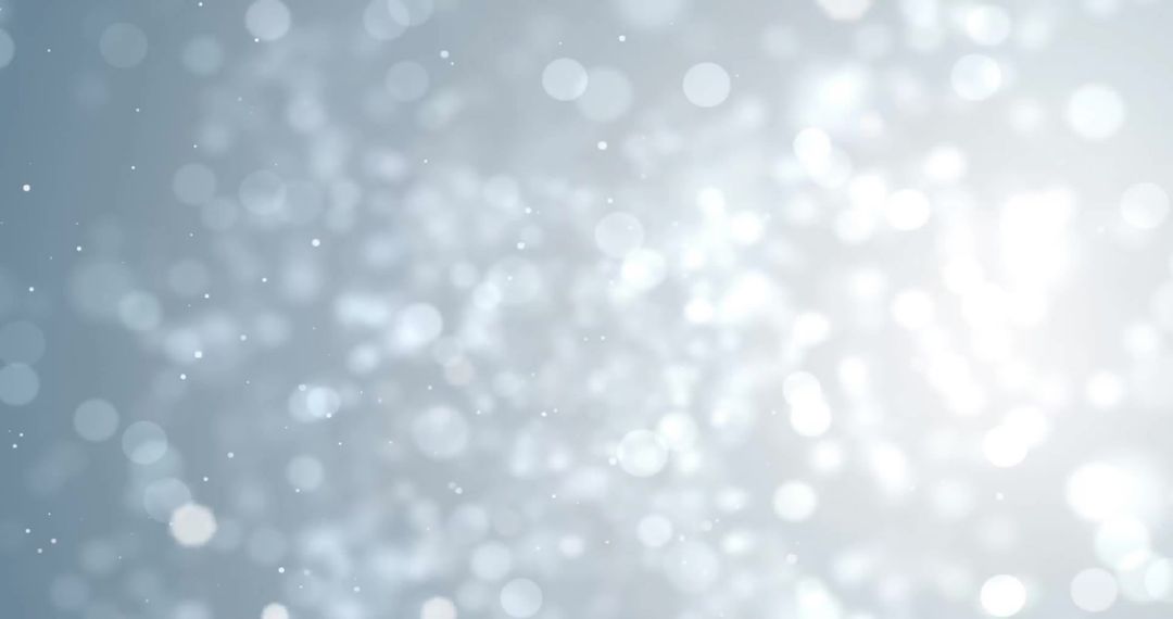 Abstract White and Grey Light Spots Bokeh Background