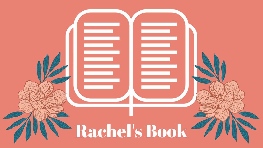 Rachel's Book Concept with Floral Design on Pink Background - Download Free Stock Templates Pikwizard.com