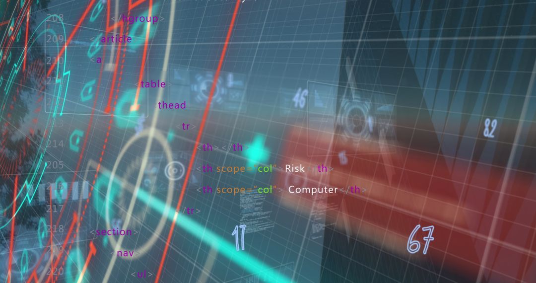 Futuristic Data Stream Flowing Over Digital Cityscape Backdrop