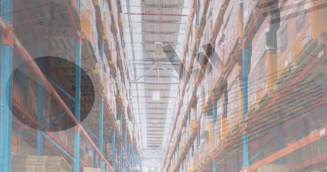 Digital Overlays on Warehouse Storage Reflect Technology Integration