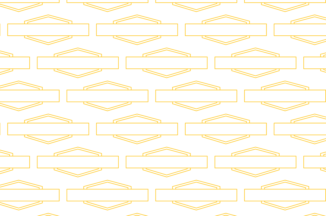 Golden Badge Pattern on Transparent Background