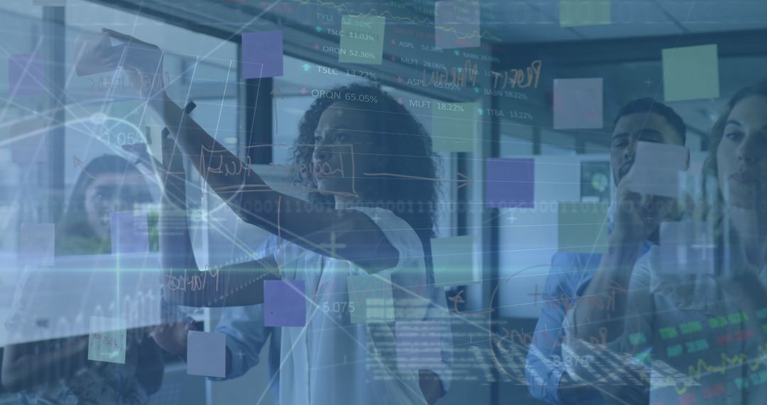 Diverse Professionals Collaborating on Innovative Business Solutions