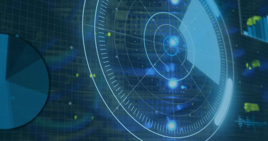 Digital radar interface with global data network elements