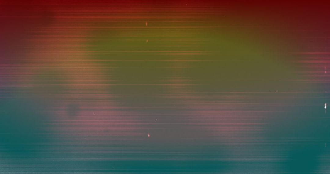 Colorful Light Streaks and Trails on Blue Gradient Background