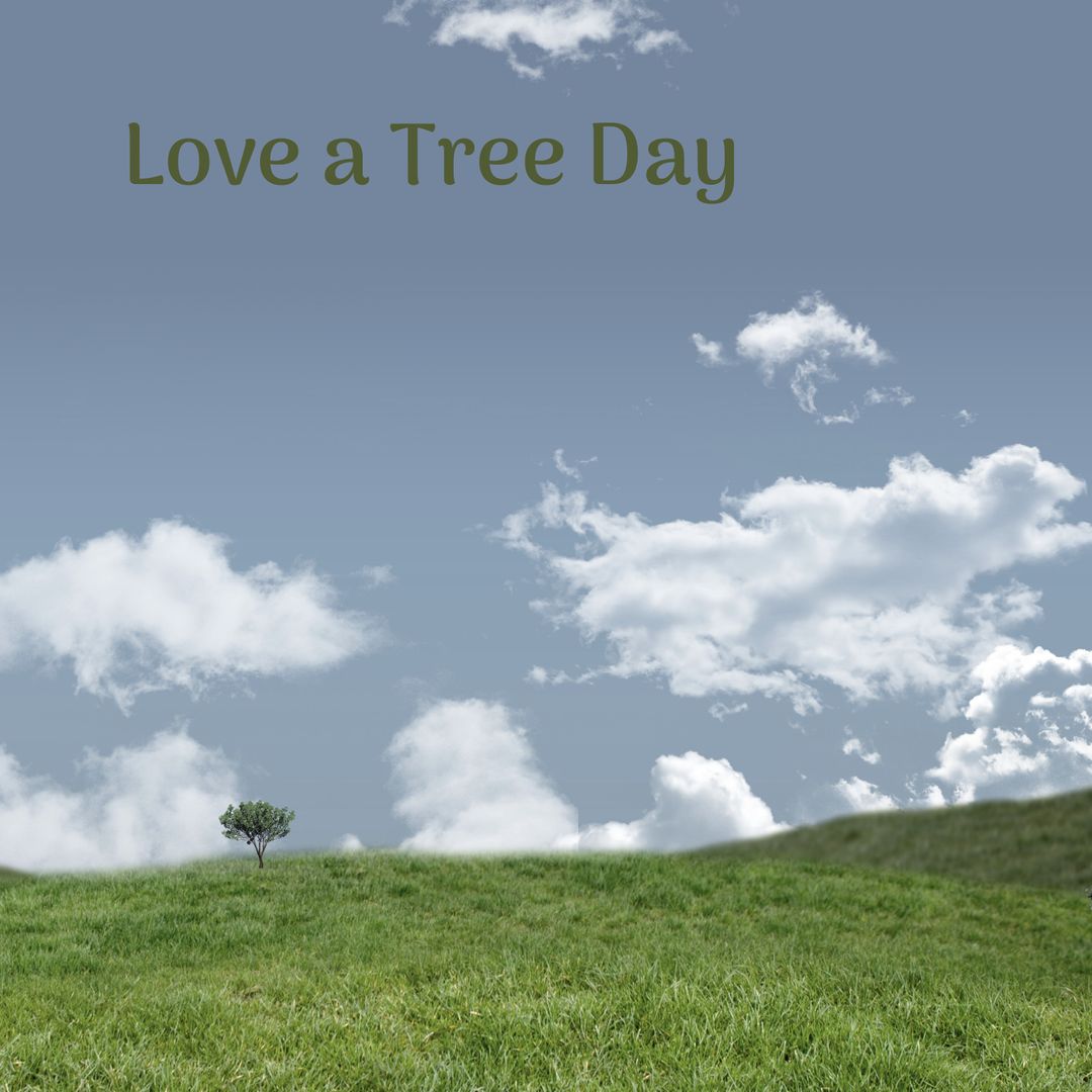 Love a Tree Day Celebration Landscape